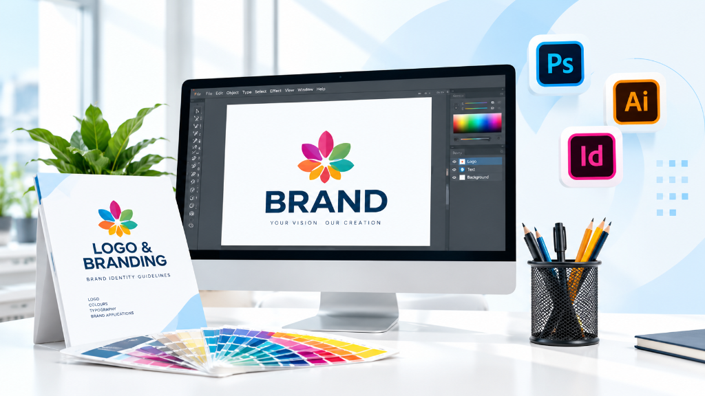 Graphic Solutions Branding Mockup